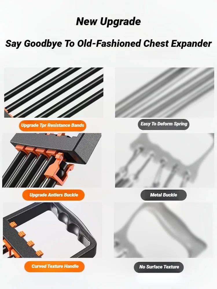 Chest Expander Rubber Pull Rope